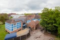 Cambridge Boat houses from rear