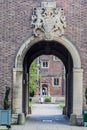 Cambridge England Historical Brick Building