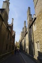 Cambridge Univerysity old buildings Royalty Free Stock Photo