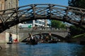 Cambridge mathematical bridge Royalty Free Stock Photo