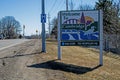 Cambridge, Ontario, Canada Welcome Sign