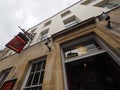 CAMBRIDGE, UK - CIRCA OCTOBER 2018: The Eagle Pub where DNA discovery was announced in 1953 by scientists of the Cavendish