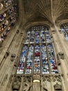 Cambridge, United Kingdom - April 21: The iconic King's College chapel, University of Cambridge