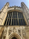 Cambridge, United Kingdom - April 21: The iconic King's College chapel, University of Cambridge