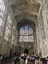 Cambridge, United Kingdom - April 21: The iconic King's College chapel, University of Cambridge