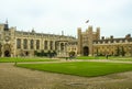 Cambridge University Campus Royalty Free Stock Photo