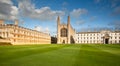 Cambridge University Kings College Royalty Free Stock Photo