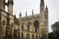 Cambridge University Kings College Royalty Free Stock Photo