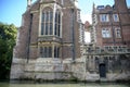 Cambridge University. View from river cam Royalty Free Stock Photo