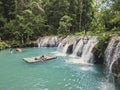Cambugahay Falls in Siquijor island, Philippines