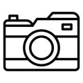 Camcorder, camera Vector Icon which can easily edit