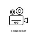 Camcorder icon from Electronic devices collection.