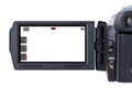 Camcorder LCD screen