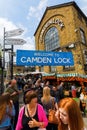 Camden Lock Market, London, UK Royalty Free Stock Photo