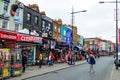 Camden Lock sign at the entrance to Camden market Royalty Free Stock Photo