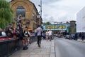 The Camden Town street market in London