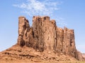 Camel Butte is a giant sandstone formation in the Monument valley that resembles a camel