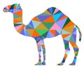 Camel color geometric symbol