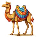 camel in the desert Royalty Free Stock Photo
