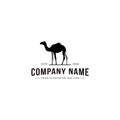 Camel design logo vintage style Royalty Free Stock Photo