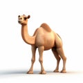 Simple Cel Shaded 3d Camel - Creative Commons Attribution Royalty Free Stock Photo