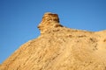 Camel head rock in Tunisia Royalty Free Stock Photo