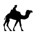 Camel icon. Camel Silhouette