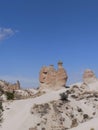 Camel like stone in goreme open air museum