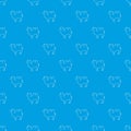 Camel pattern vector seamless blue