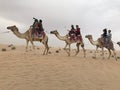 Camel Ride Desert UAE Royalty Free Stock Photo