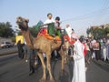 Camel riding in Nairobi Kenya