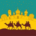 Camel's caravan