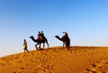 Camel safari at Jaisalmer thar desert India