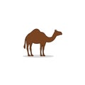 Camel sign isolated on white background Royalty Free Stock Photo