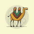 Camel, sketch for your design