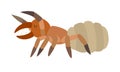 Camel spider icon vector illustration. Cartoon style Royalty Free Stock Photo