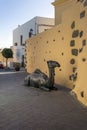 Camel statue in the small town of AgÃÂ¼imes in Gran Canaria