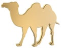 Camel symbol Royalty Free Stock Photo