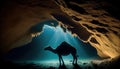 Camel in Underwater Cave, Hauntingly Beautiful