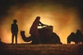 Camel vendors from the city of Pushkar,Pushkar Mela