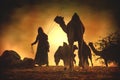 Camel vendors from the city of Pushkar,Pushkar Mela