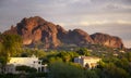 Camelback Mountain in Scottsdale,Arizona Royalty Free Stock Photo