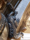 Cameleon en bronze palais Garnier Paris Royalty Free Stock Photo