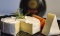 Camembert in a compozition Royalty Free Stock Photo