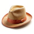 Cameo hat travel isolated on transparent background Royalty Free Stock Photo