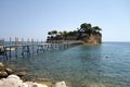 Cameo Island in Zakynthos Zante island, in Greece. Mediterranean, ionian.