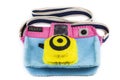 camera bag is colorful Royalty Free Stock Photo