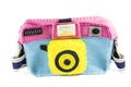 camera bag is colorful Royalty Free Stock Photo