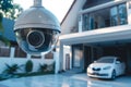 Camera-based surveillance designs integrate vigilant security features with automated systems for protective home safeguarding.