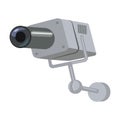 Camera cctv vector icon.Cartoon vector icon isolated on white background camera cctv.